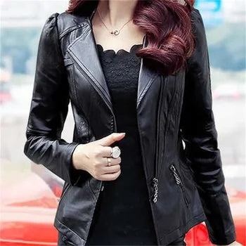 Ruby Damen Lederjacke