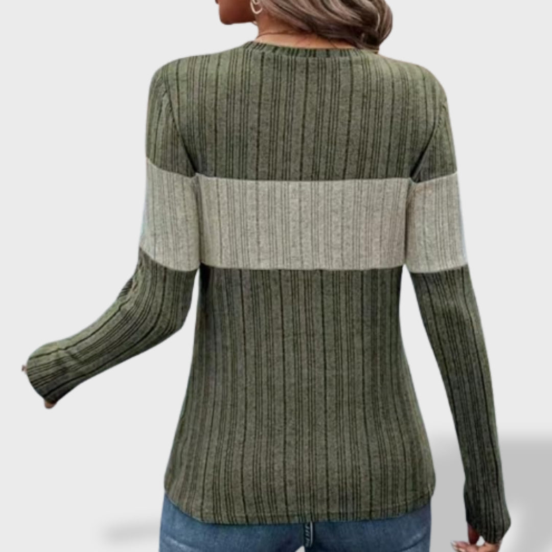 Jade Lässiger Strickpullover für Damen