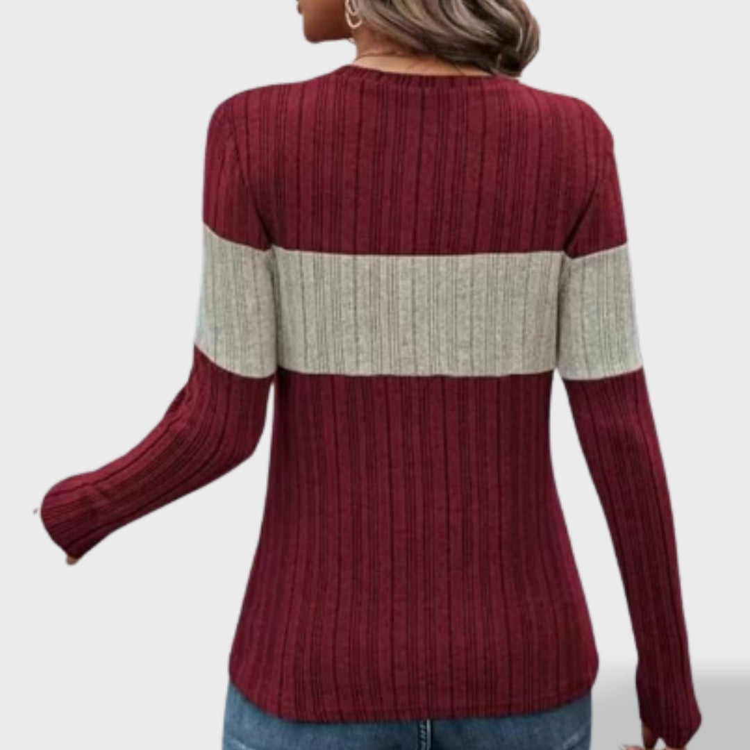 Jade Lässiger Strickpullover für Damen