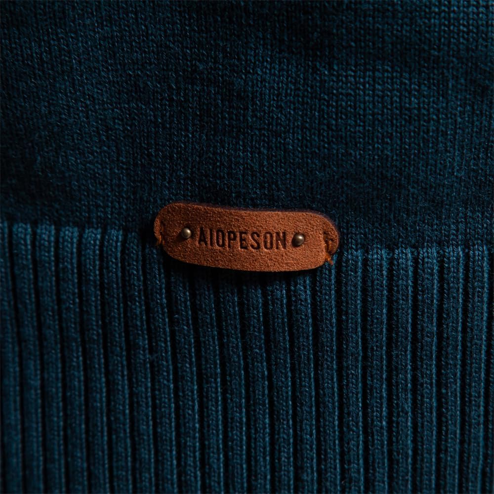 Valentin Refined Pullover mit Reißverschluss