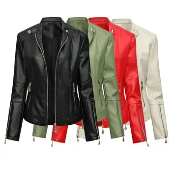 Ruby Damen Lederjacke
