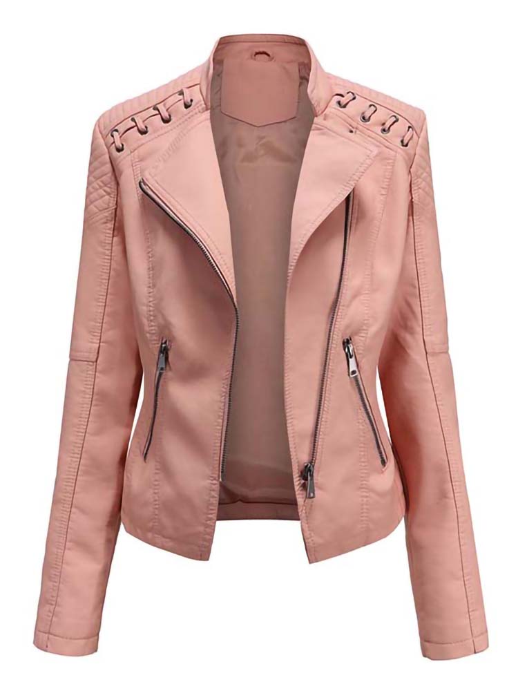 Ruby Damen Lederjacke