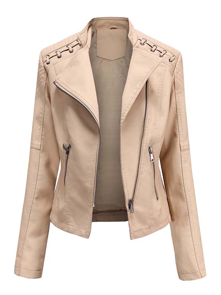Ruby Damen Lederjacke