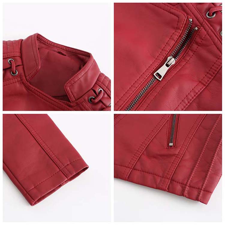 Ruby Damen Lederjacke