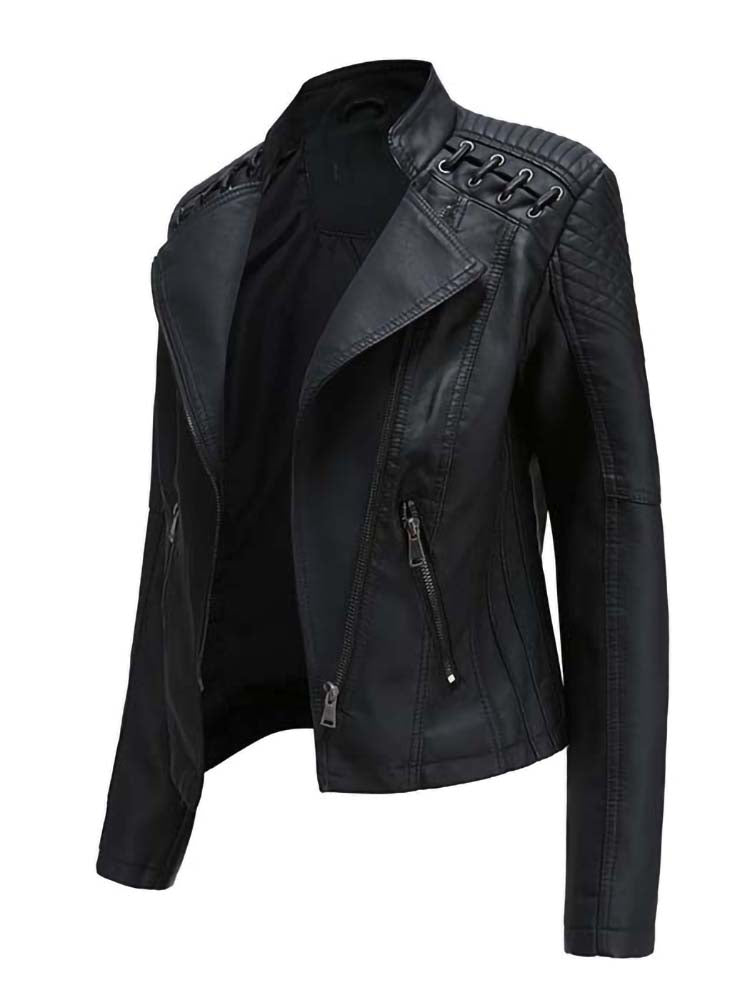 Ruby Damen Lederjacke