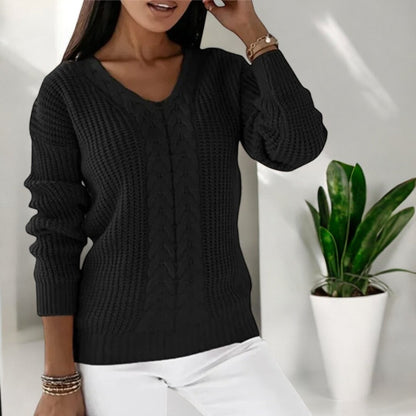 Elin Damen Strickpullover