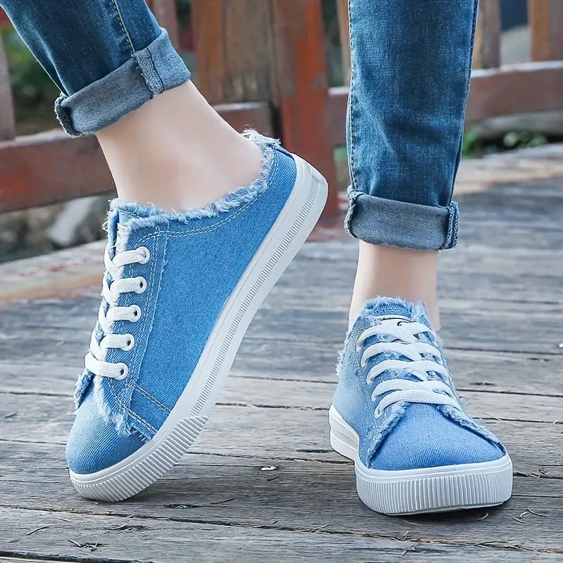 Denim Mule - Trendy