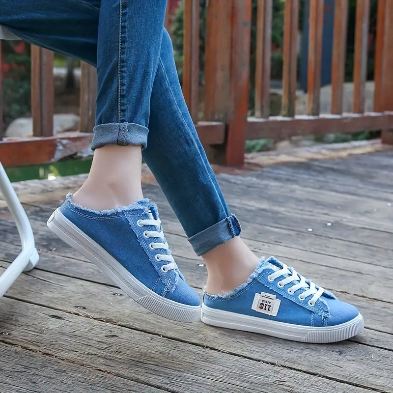 Denim Mule - Trendy