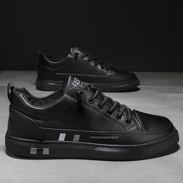 Lässige Lederschuhe - Milano