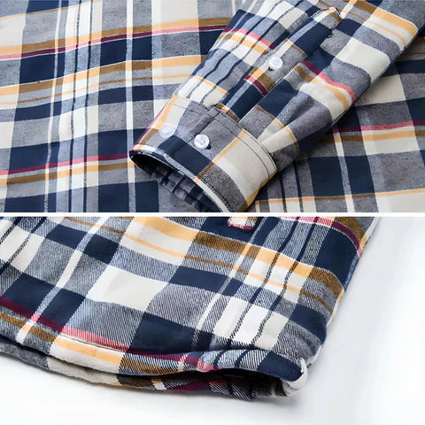 Logan Herren-Flanelljacke mit Kapuze