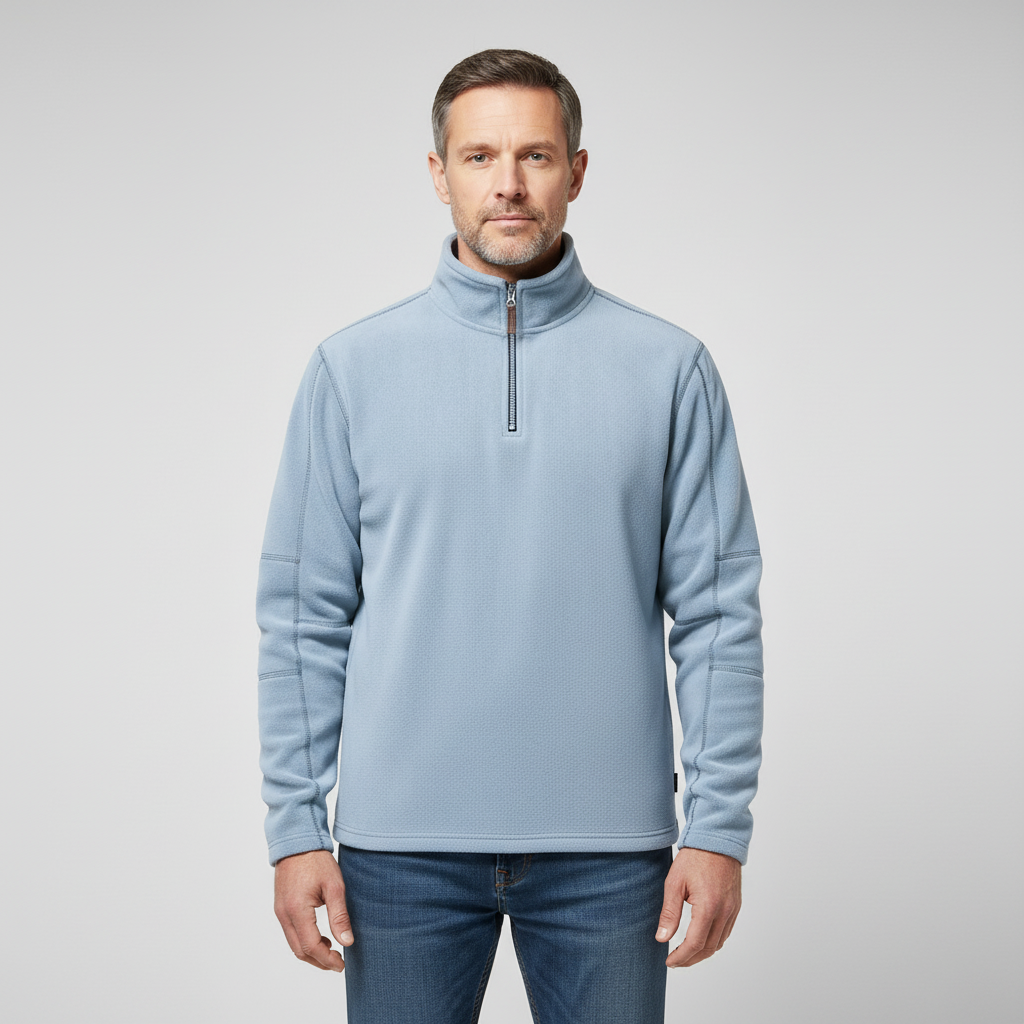 Sébastien Fleecepullover mit Reißverschluss