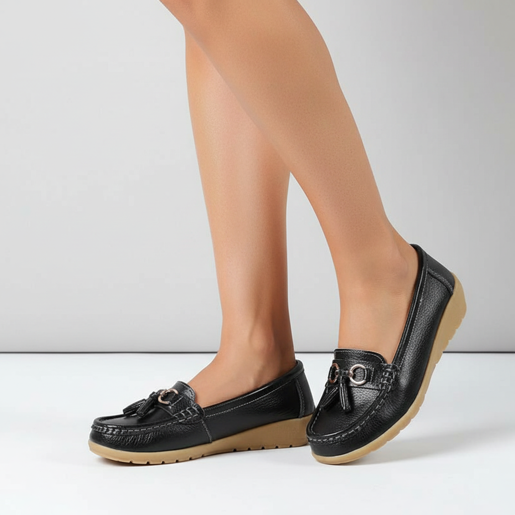 Orthopädischer Ledermokassin - Mary