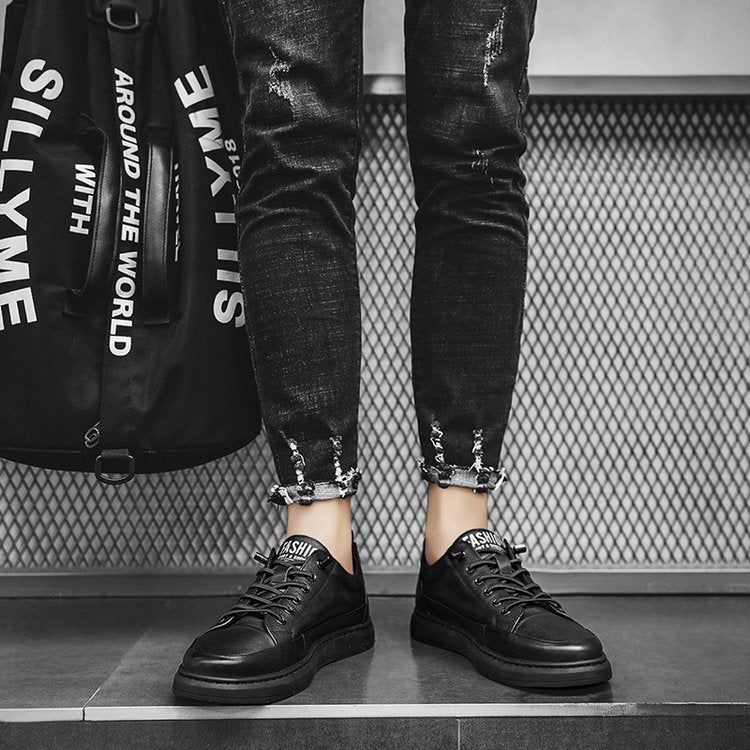 Lässige Lederschuhe - Milano