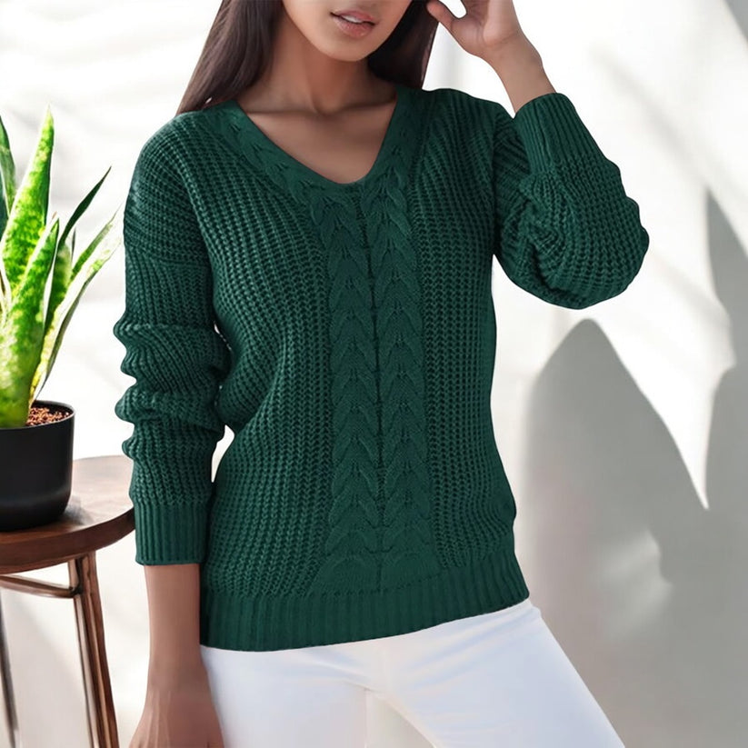 Elin Damen Strickpullover